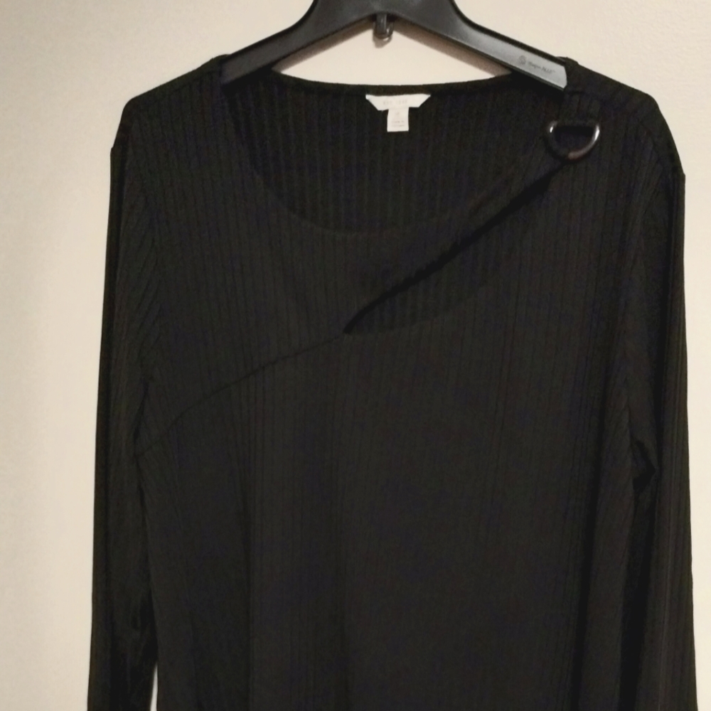 Black Est 1946 Blouse Size XL